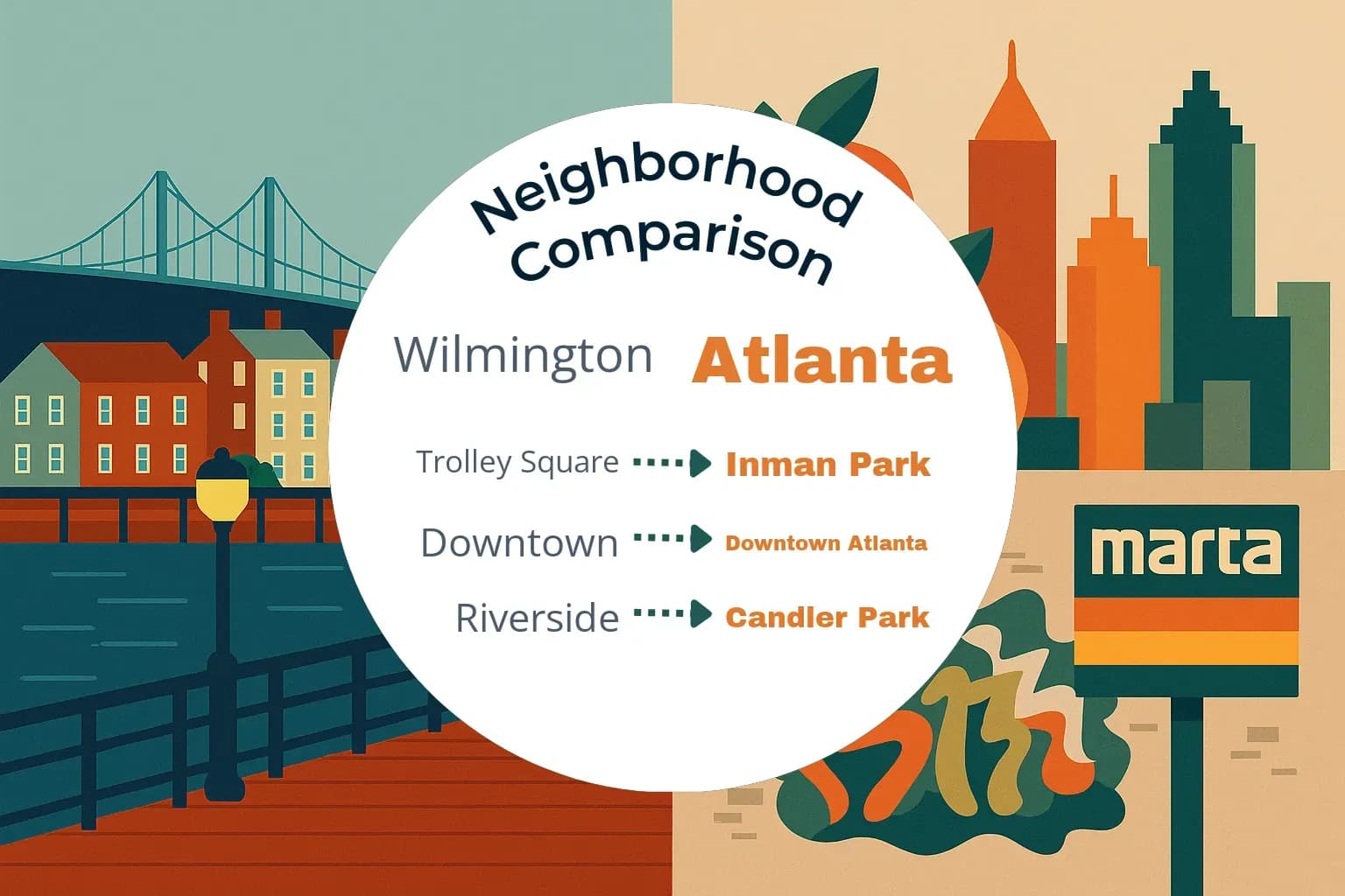 Wilmington vs Atlanta Neighborhood Comparison