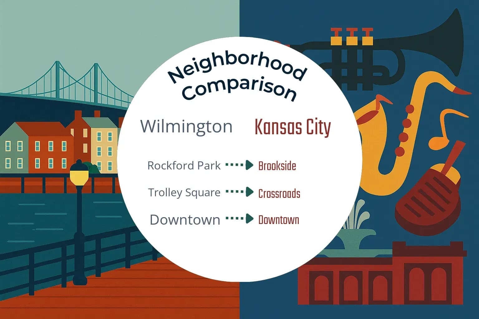 Wilmington vs Kansas City Neighborhood Comparison