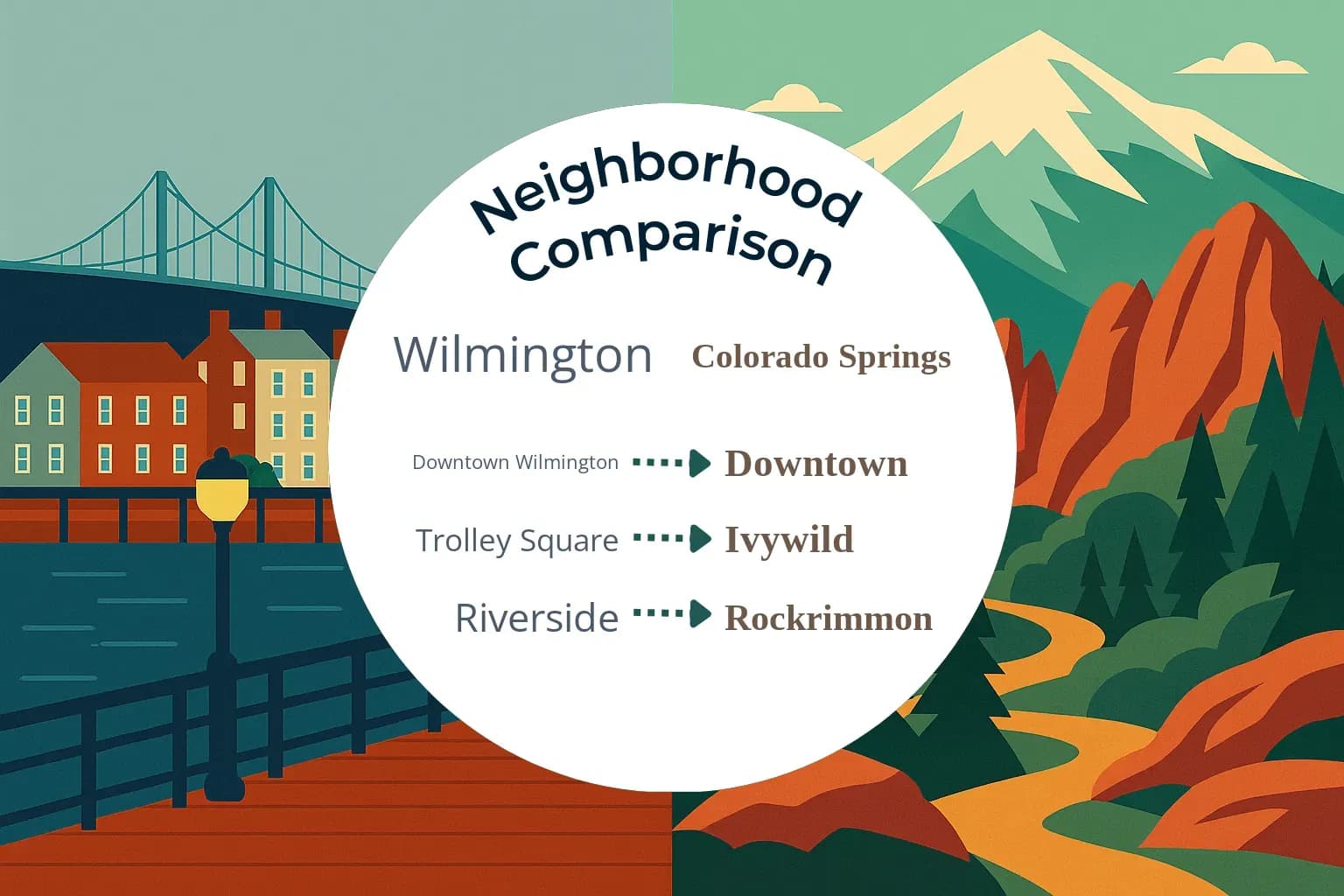 Wilmington vs Colorado Springs Neighborhood Comparison