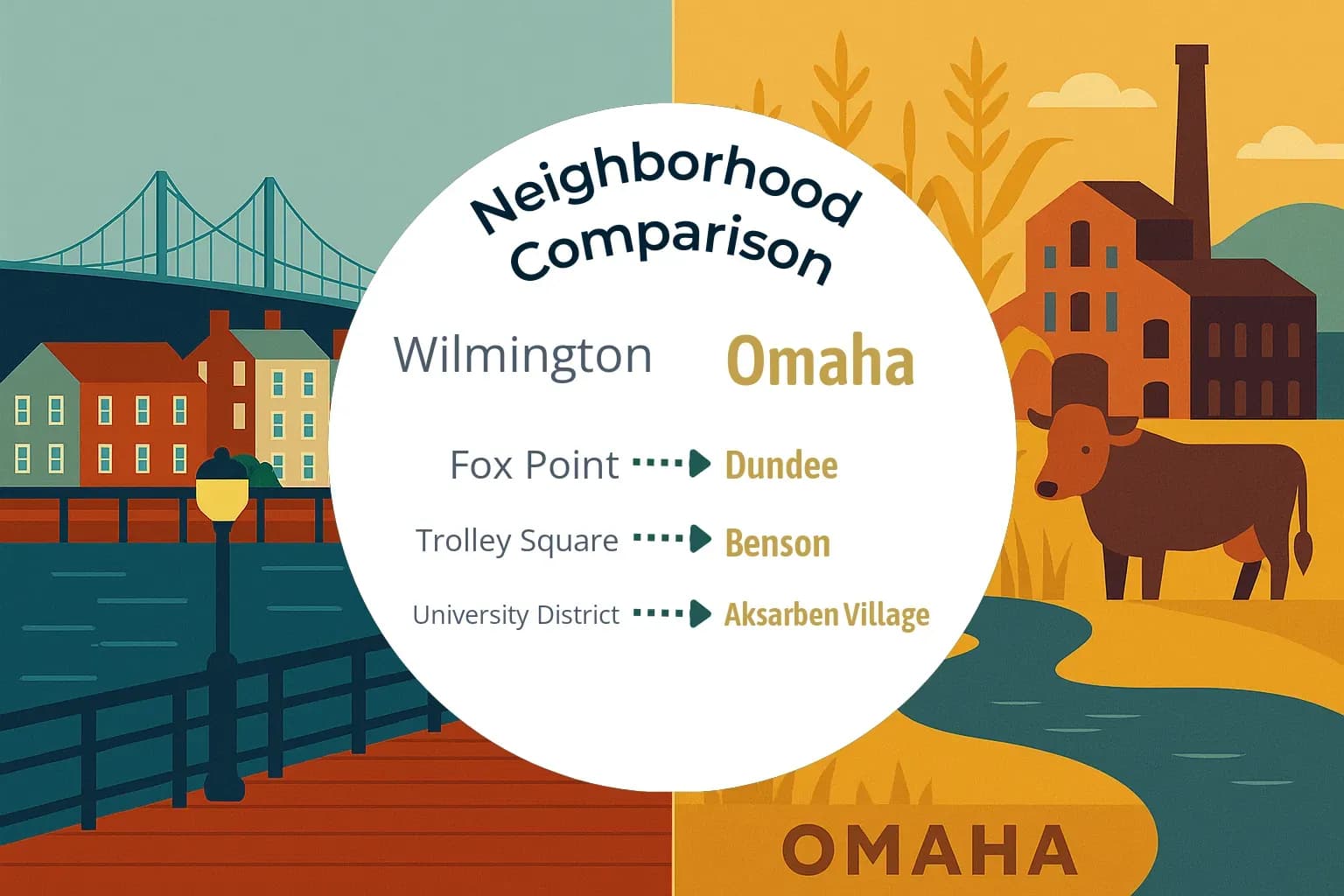 Wilmington vs Omaha Neighborhood Comparison