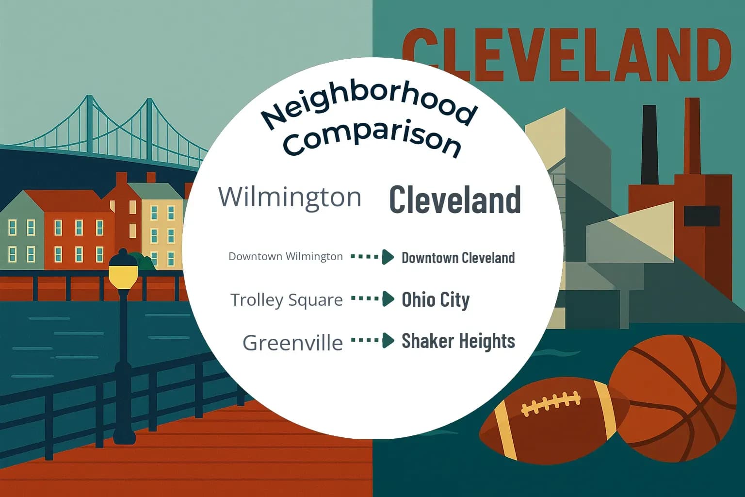 Wilmington vs Cleveland Neighborhood Comparison