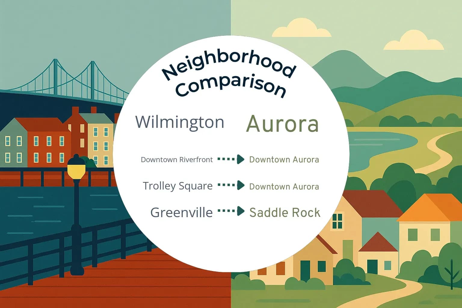 Wilmington vs Aurora Neighborhood Comparison