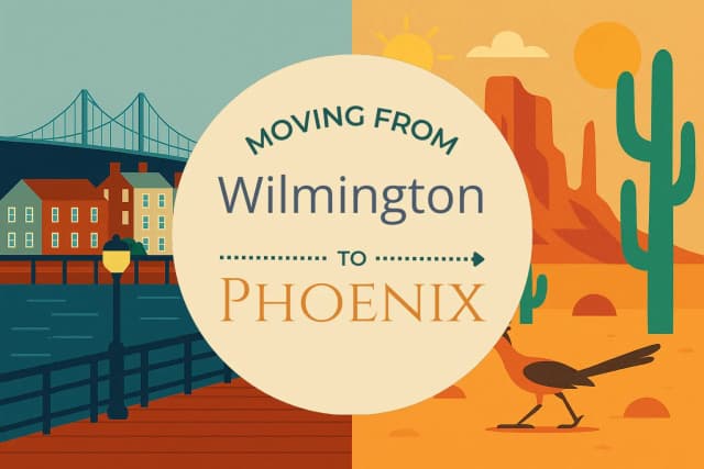 Moving from Wilmington to Phoenix