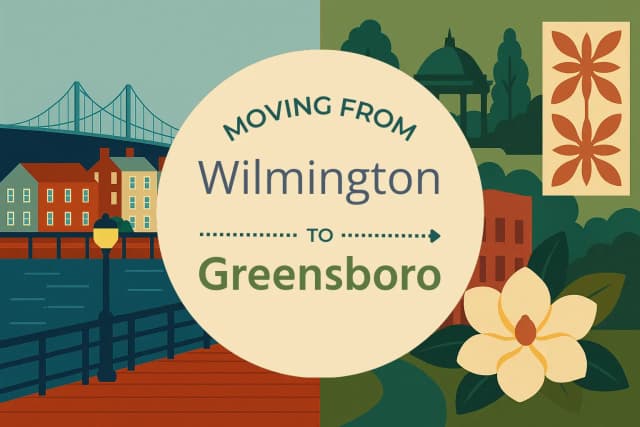 Moving from Wilmington to Greensboro