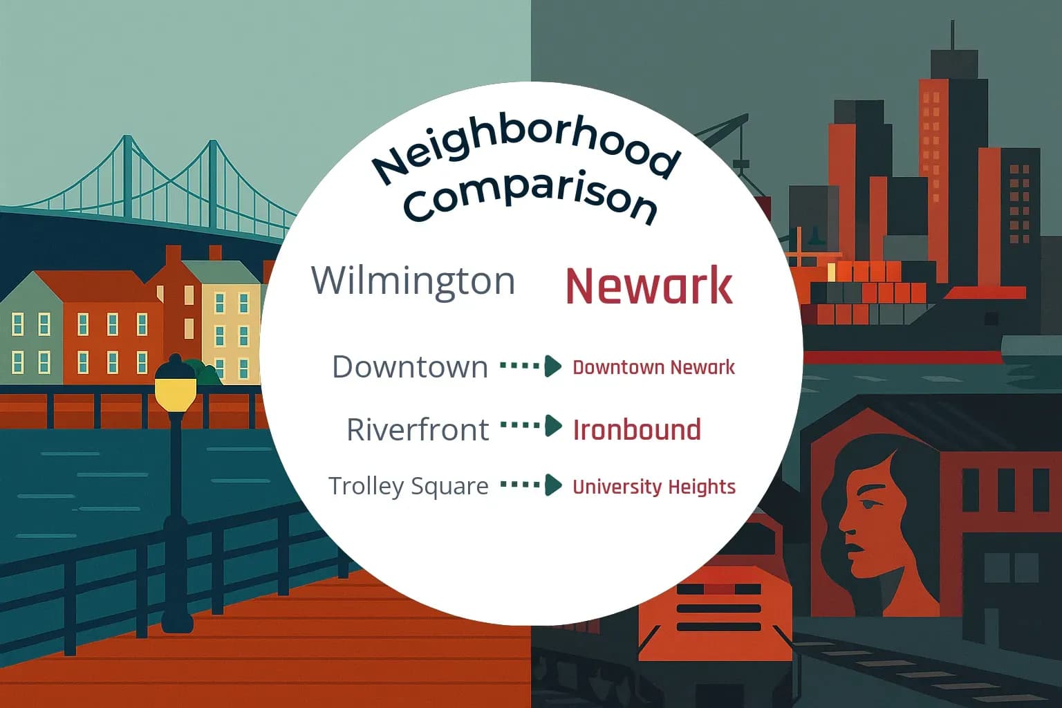 Wilmington vs Newark Neighborhood Comparison