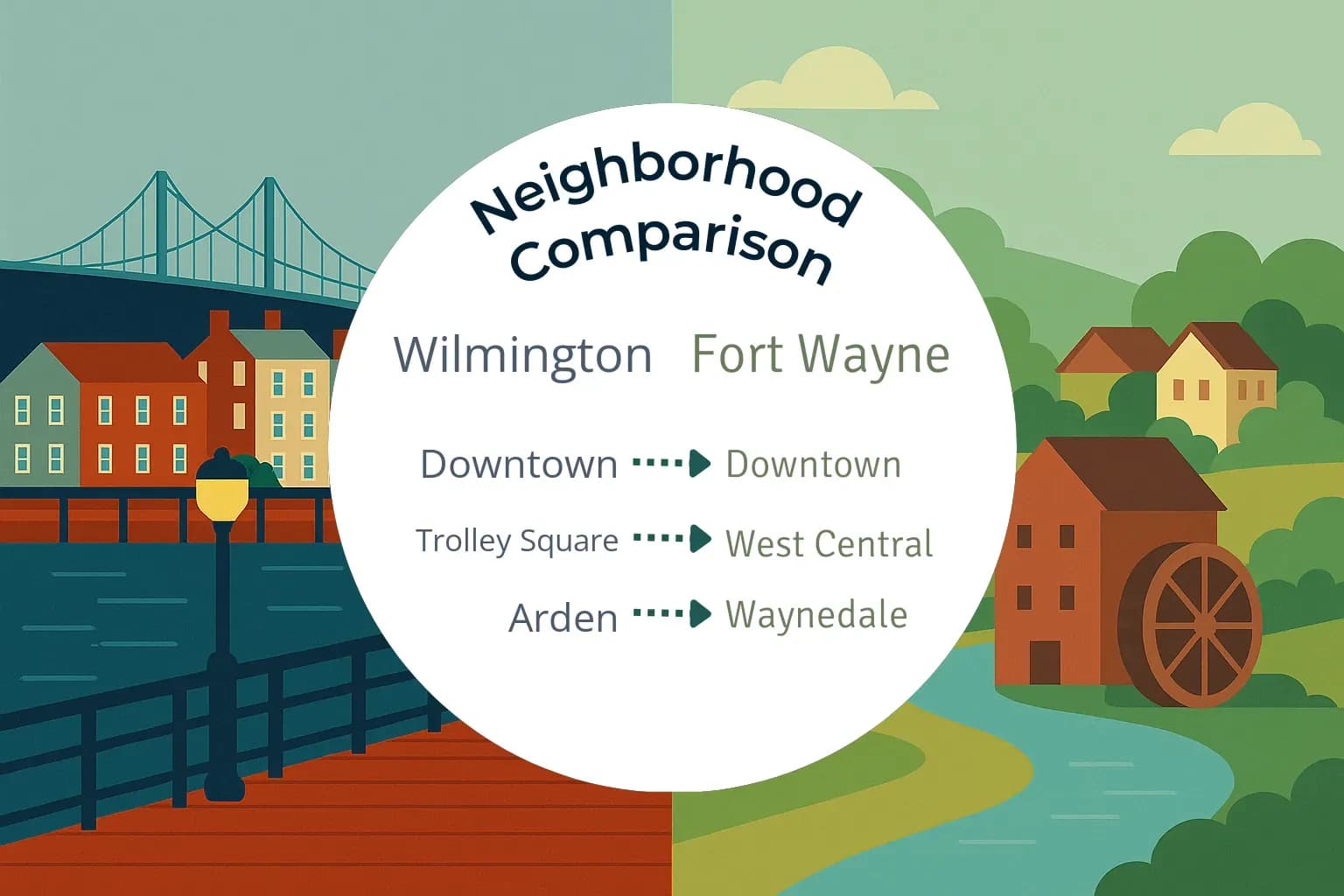 Wilmington vs Fort Wayne Neighborhood Comparison