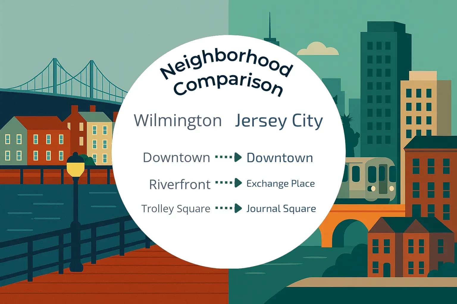 Wilmington vs Jersey City Neighborhood Comparison