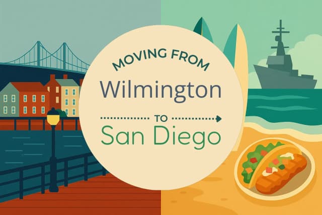 Moving from Wilmington to San Diego