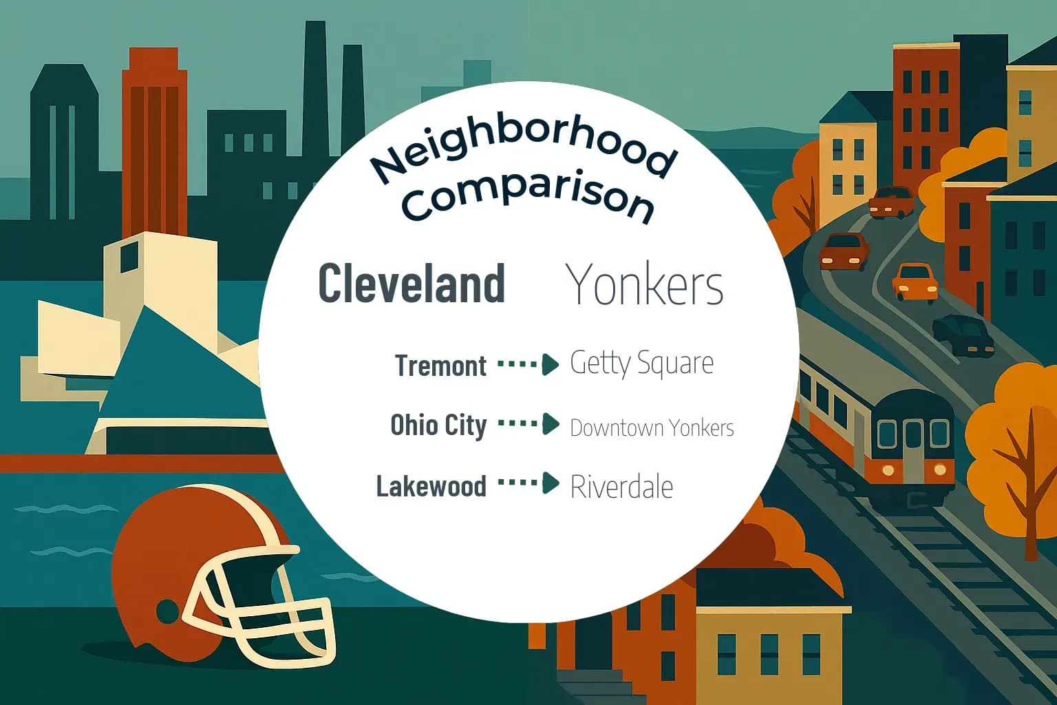 Cleveland vs Yonkers Neighborhood Comparison