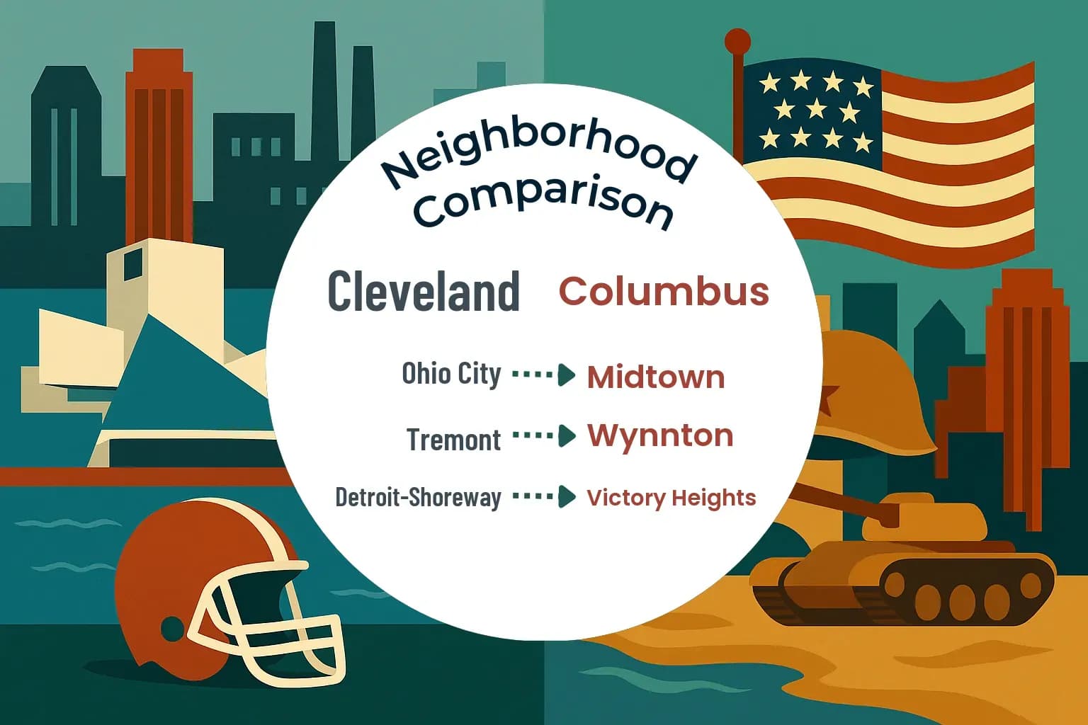 Cleveland vs Columbus Neighborhood Comparison