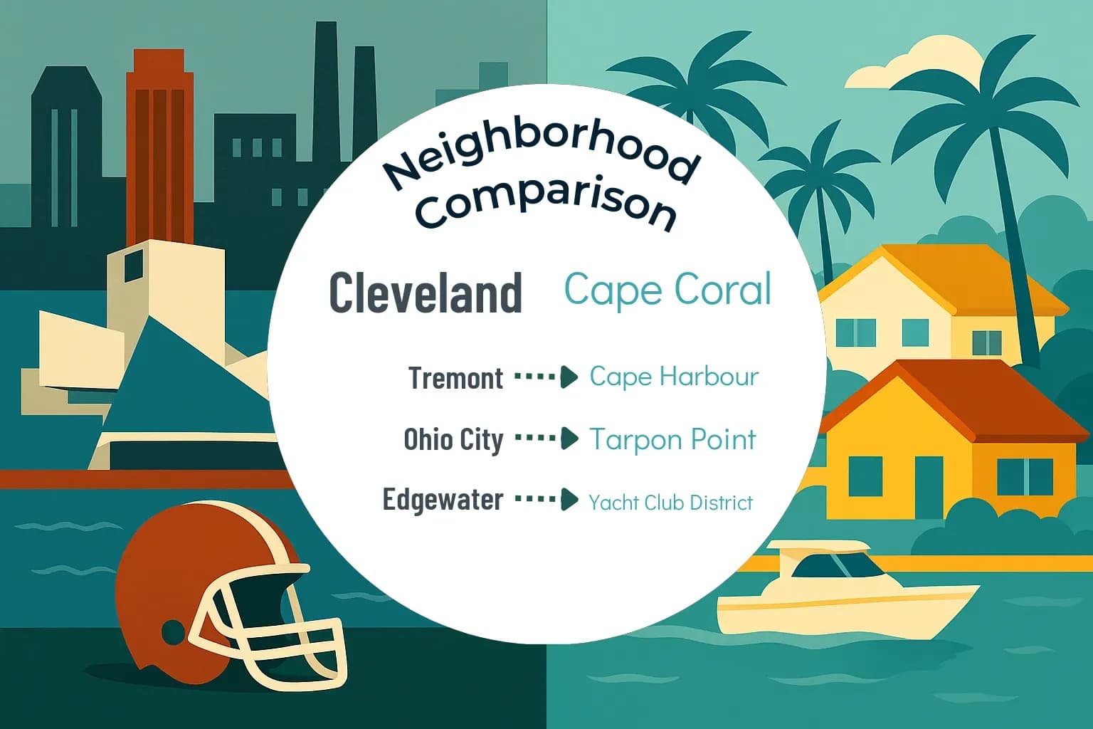 Cleveland vs Cape Coral Neighborhood Comparison