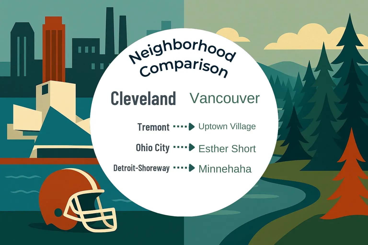 Cleveland vs Vancouver Neighborhood Comparison