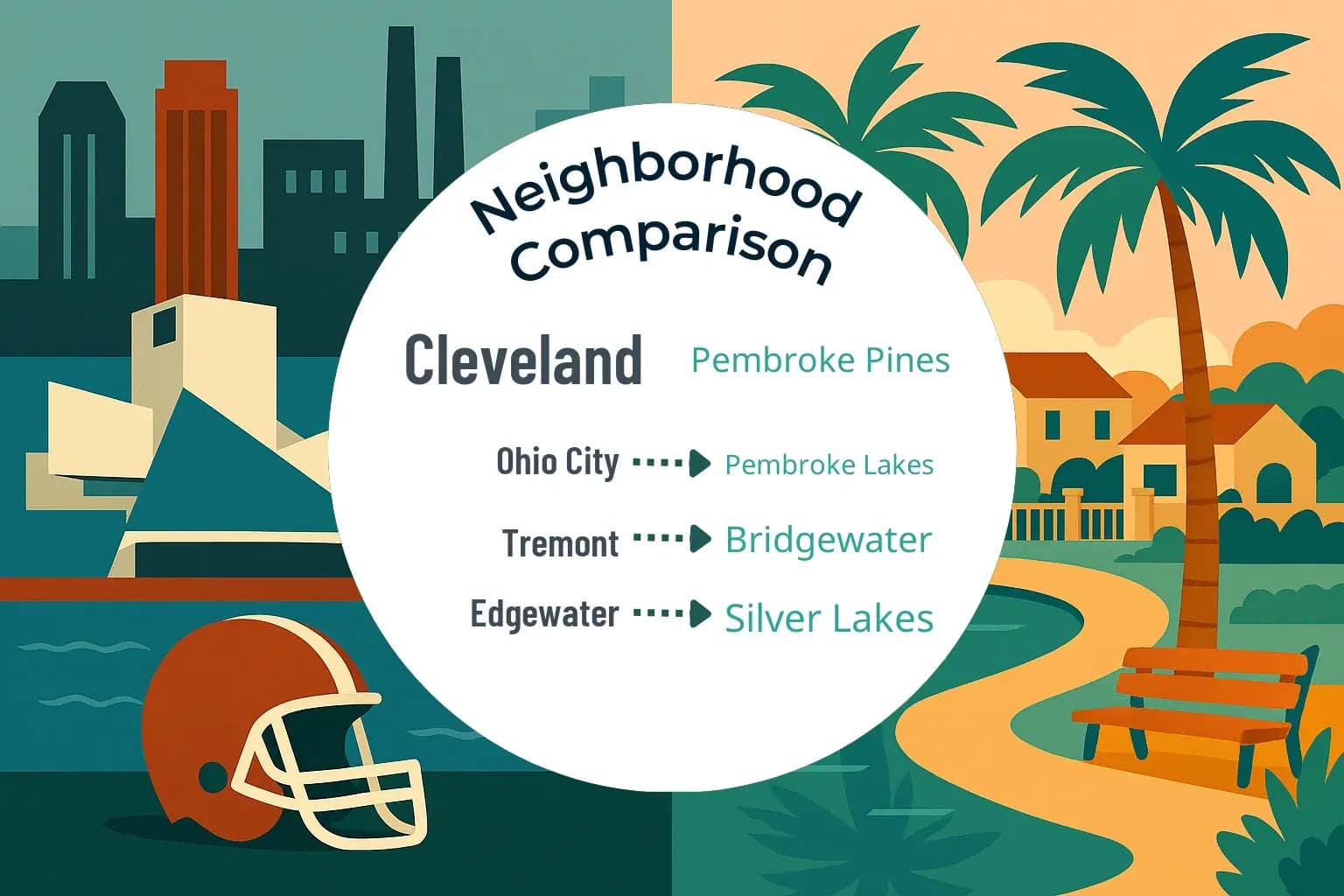 Cleveland vs Pembroke Pines Neighborhood Comparison