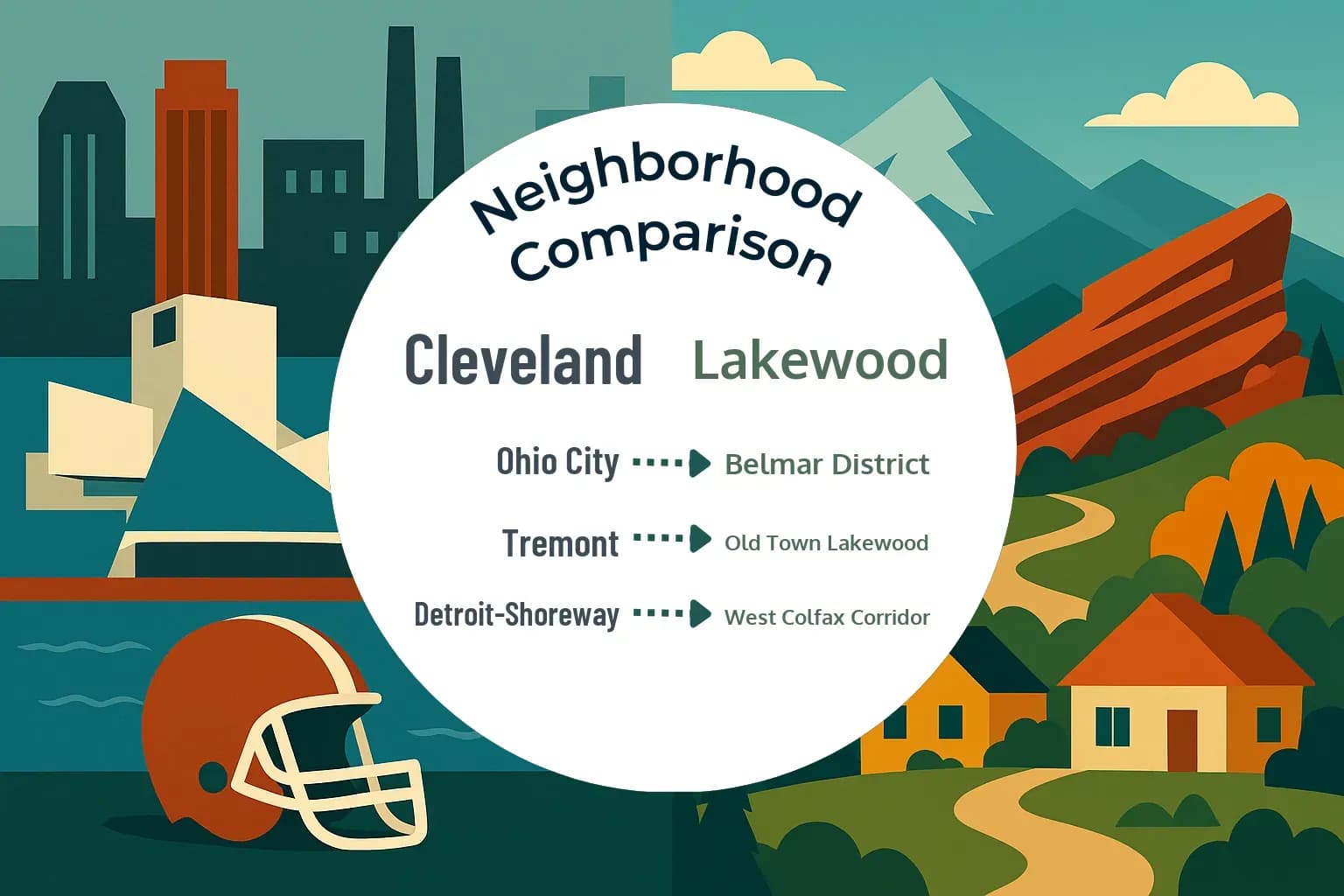 Cleveland vs Lakewood Neighborhood Comparison