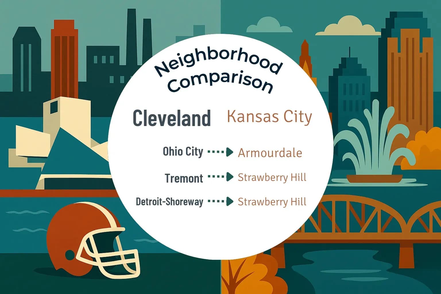 Cleveland vs Kansas City Neighborhood Comparison