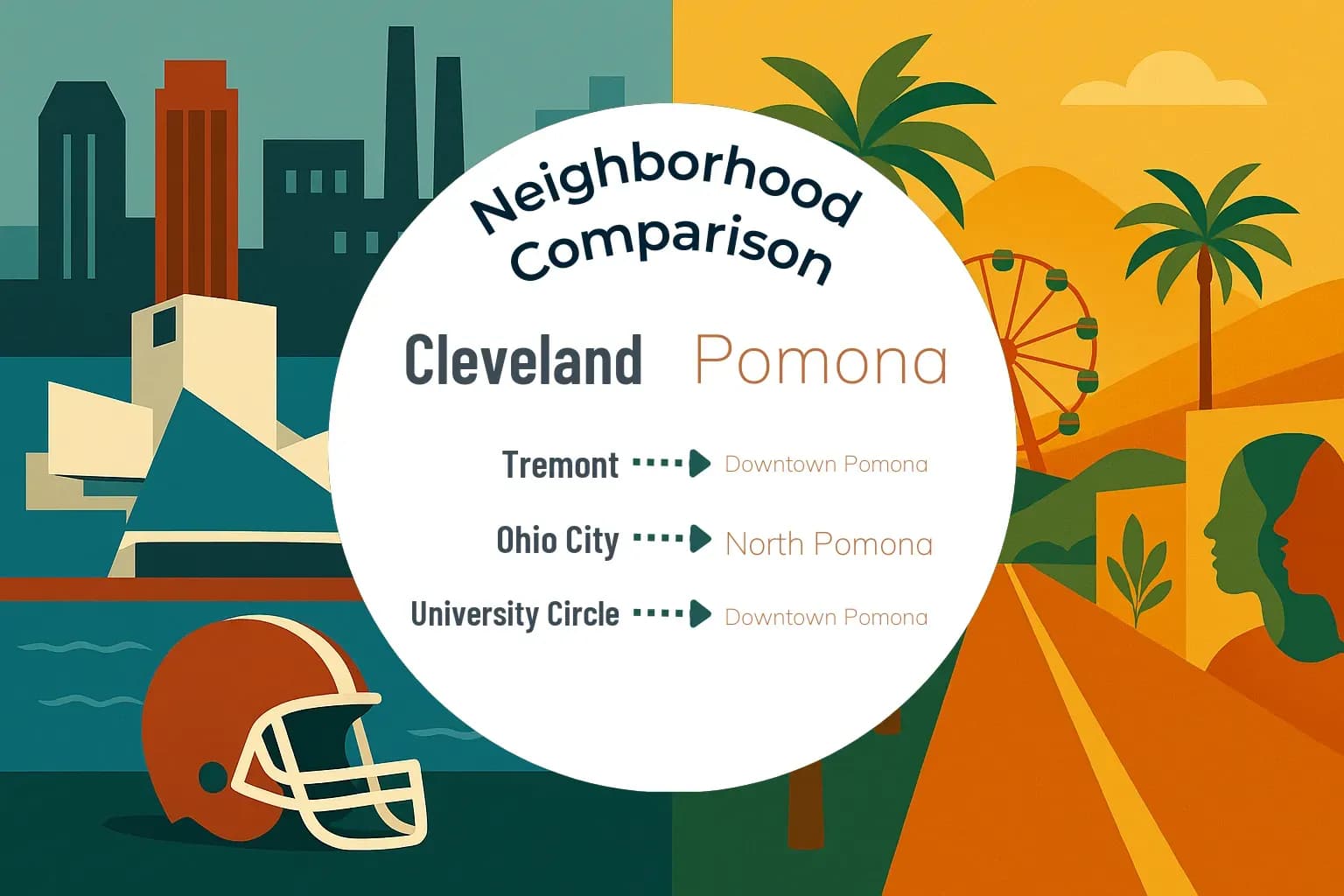Cleveland vs Pomona Neighborhood Comparison