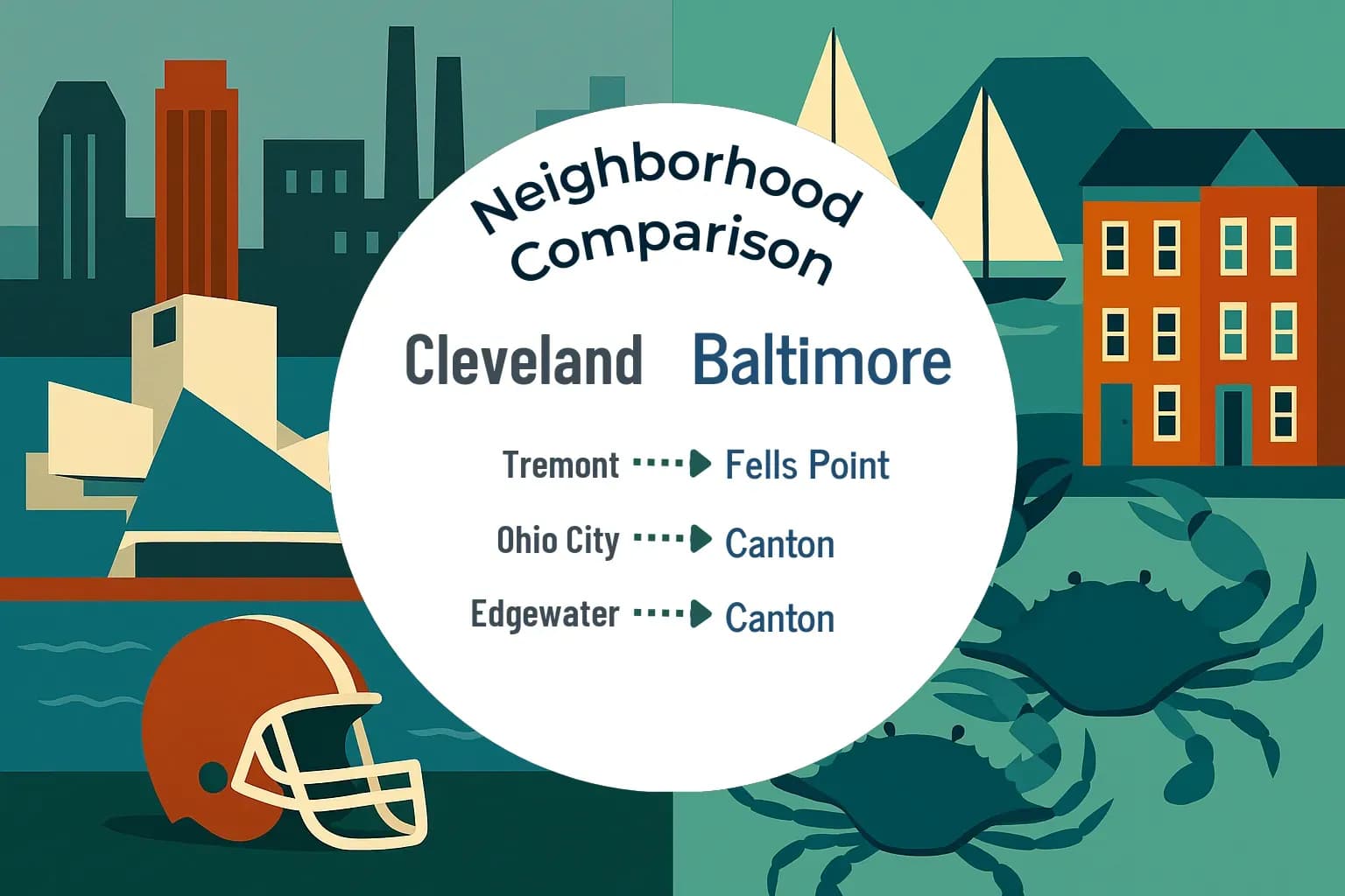 Cleveland vs Baltimore Neighborhood Comparison