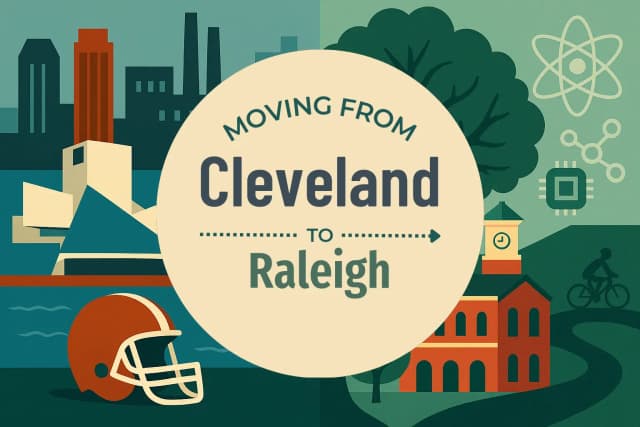 Moving from Cleveland to Raleigh