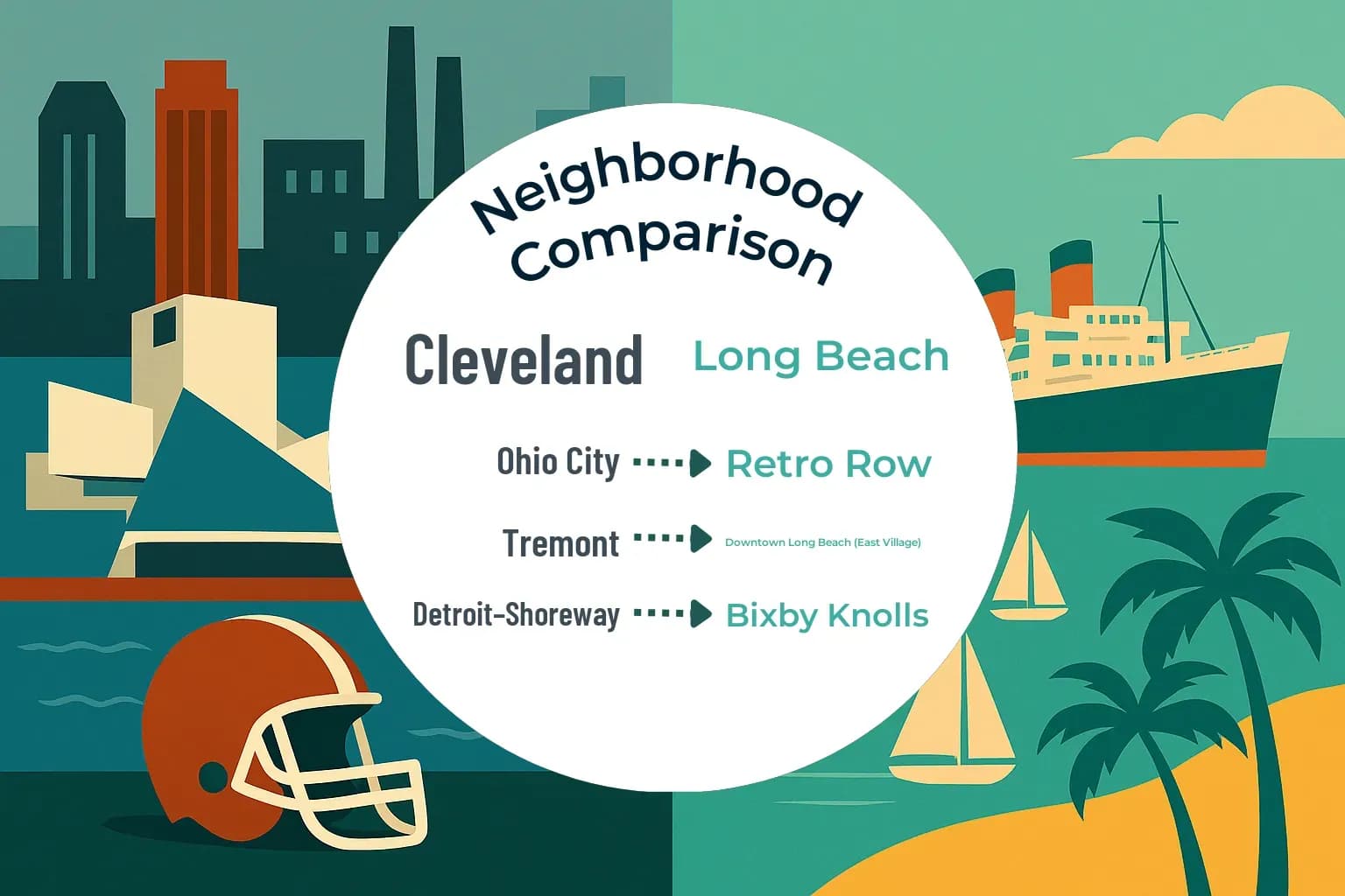 Cleveland vs Long Beach Neighborhood Comparison