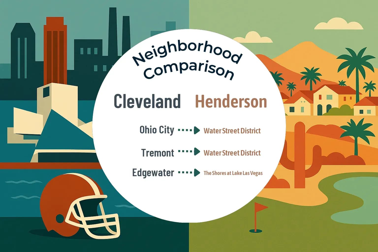 Cleveland vs Henderson Neighborhood Comparison