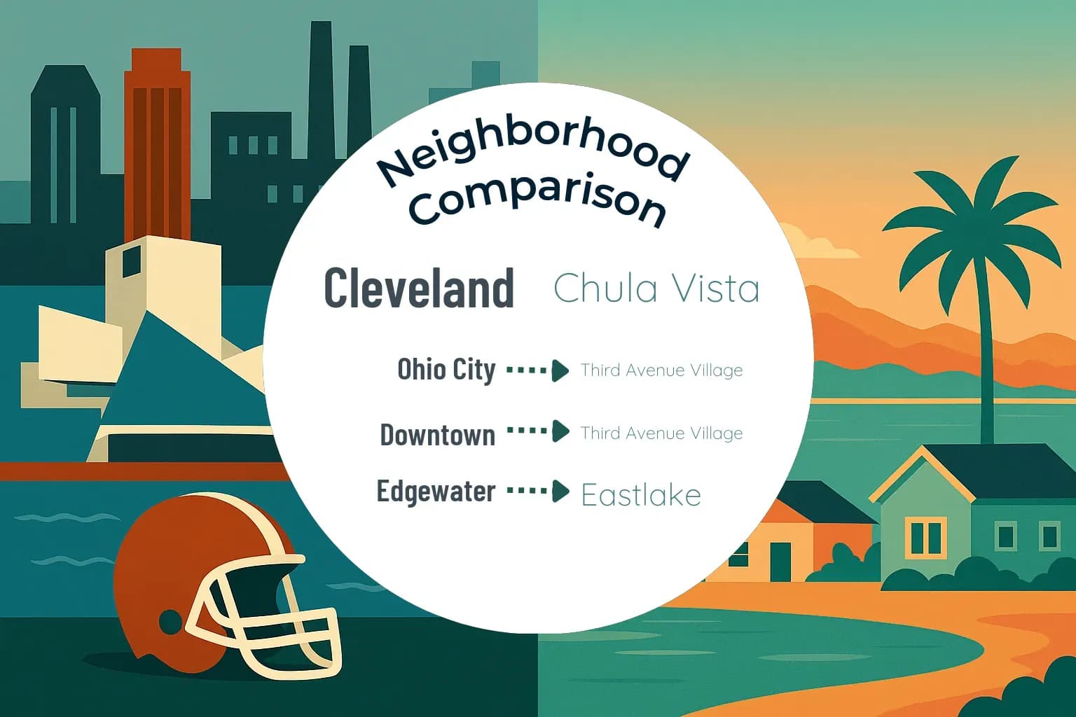 Cleveland vs Chula Vista Neighborhood Comparison