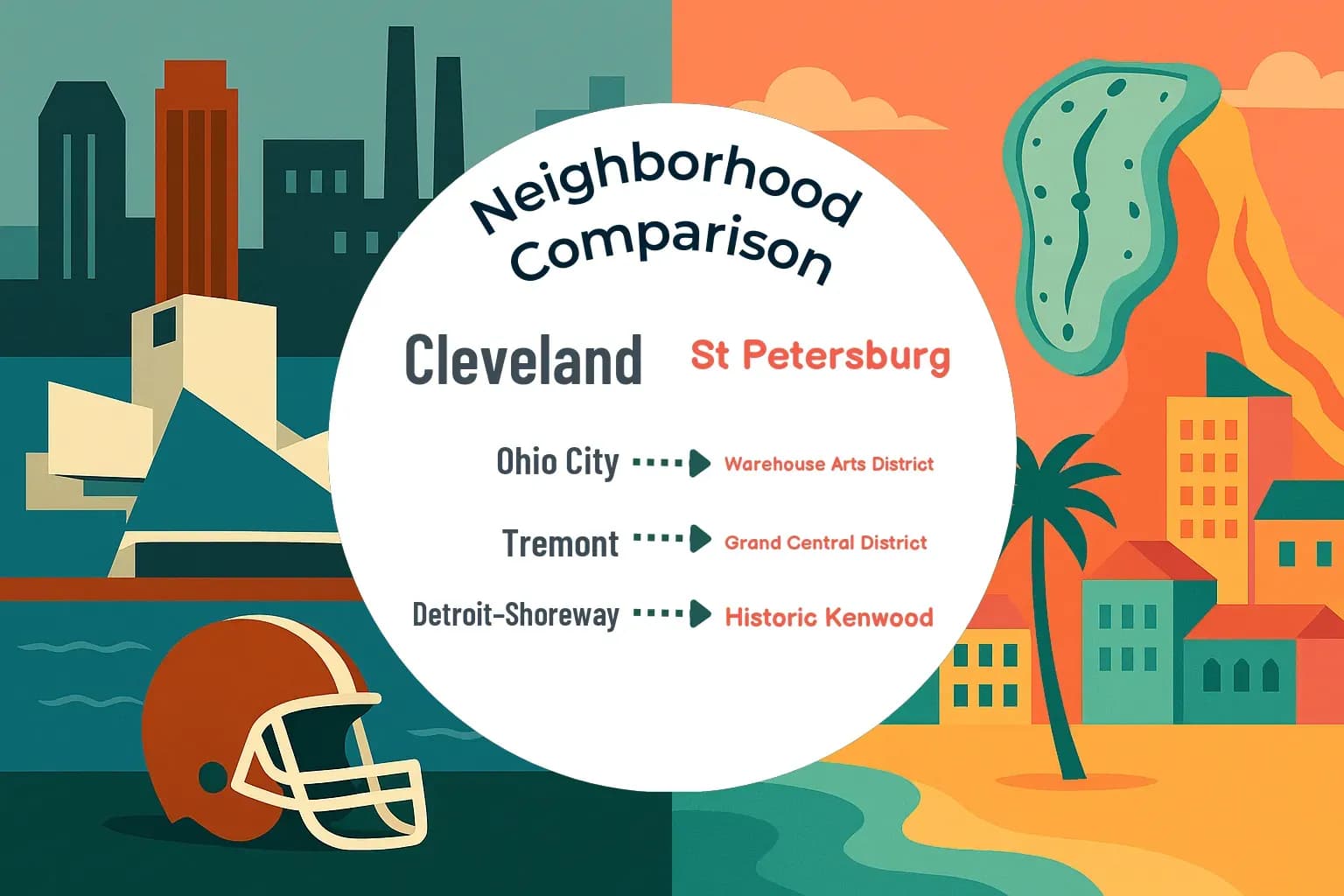 Cleveland vs St. Petersburg Neighborhood Comparison