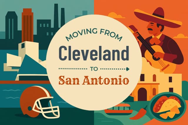 Moving from Cleveland to San Antonio