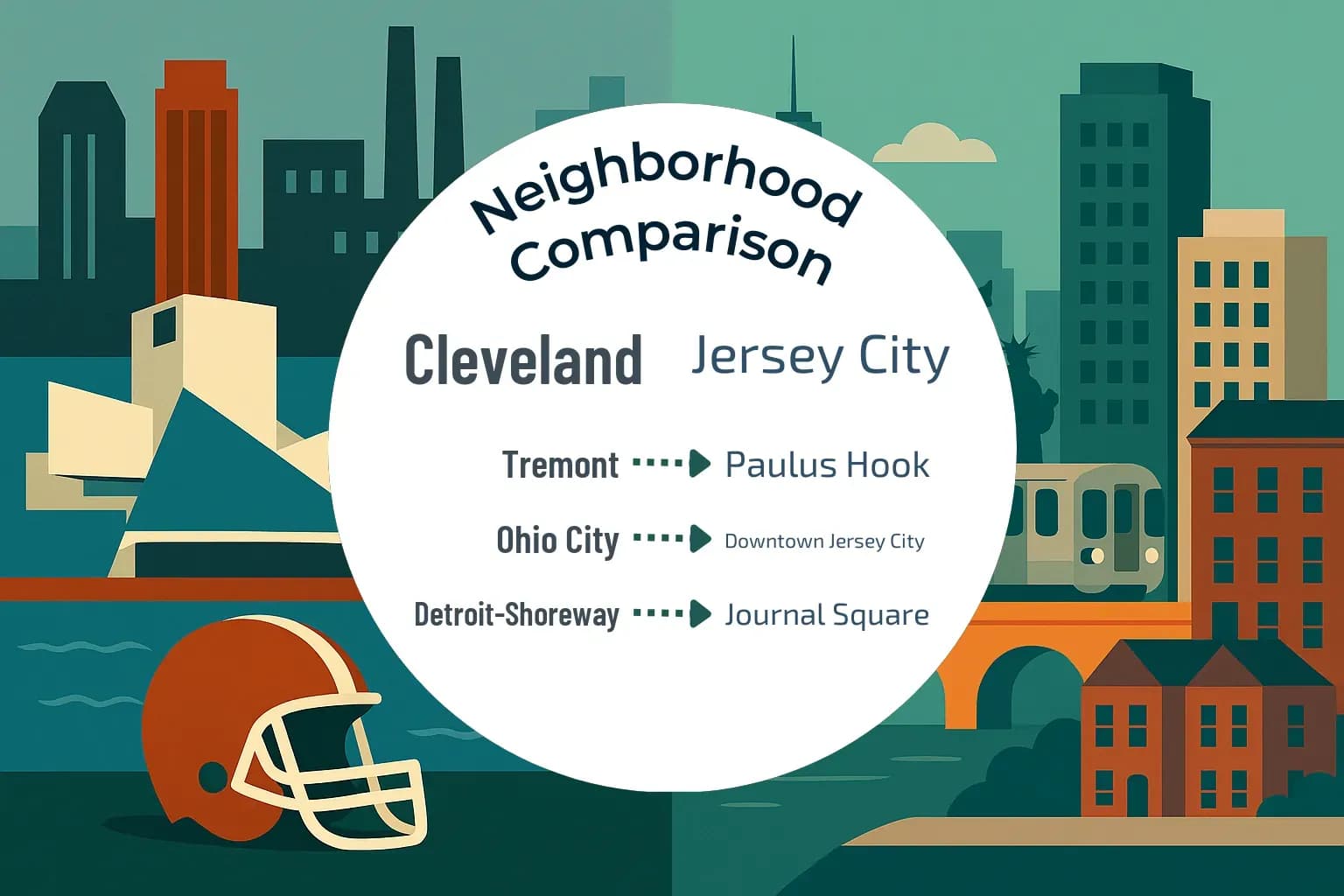 Cleveland vs Jersey City Neighborhood Comparison