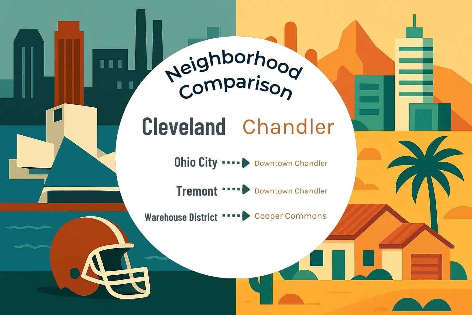 Cleveland vs Chandler Neighborhood Comparison