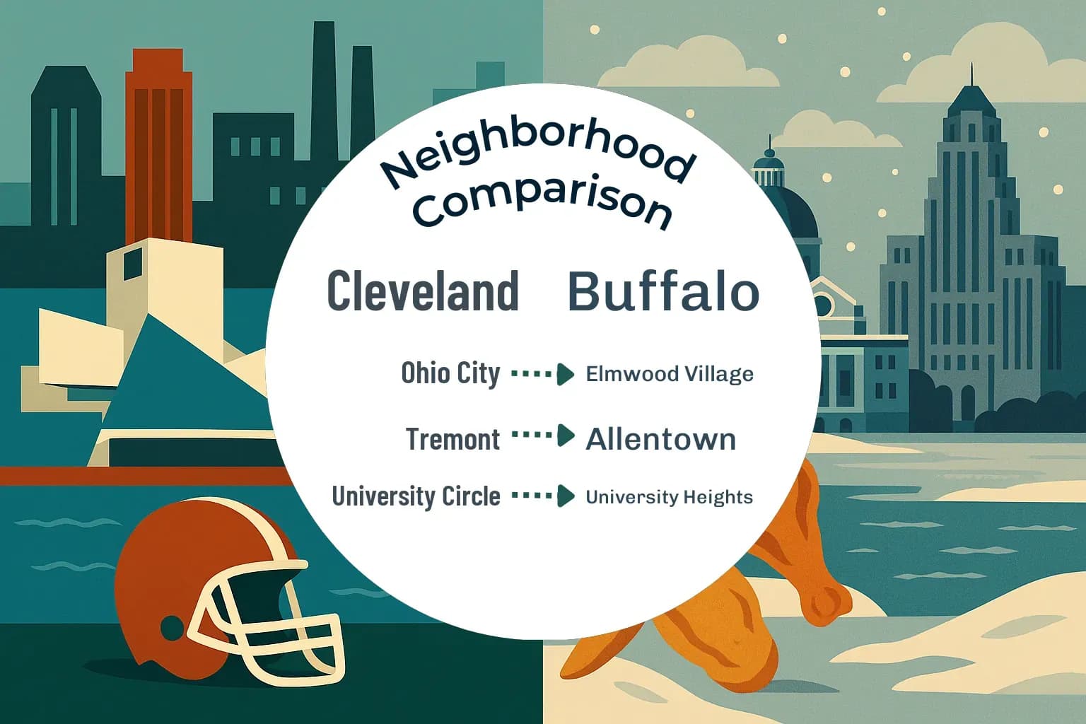 Cleveland vs Buffalo Neighborhood Comparison