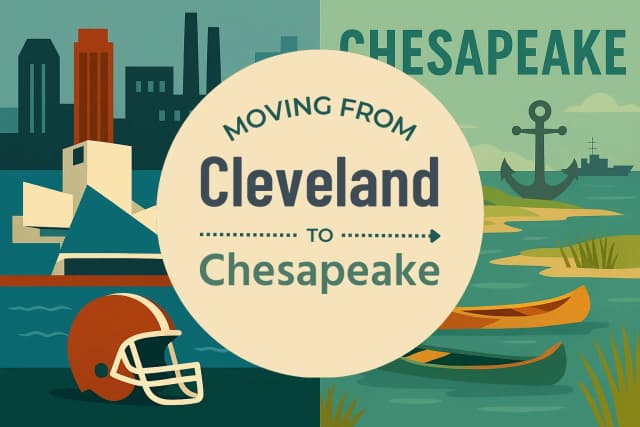 Moving from Cleveland to Chesapeake