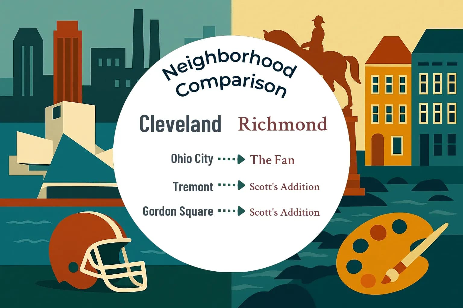 Cleveland vs Richmond Neighborhood Comparison