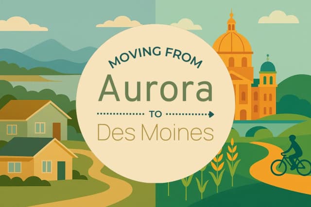 Moving from Aurora to Des Moines