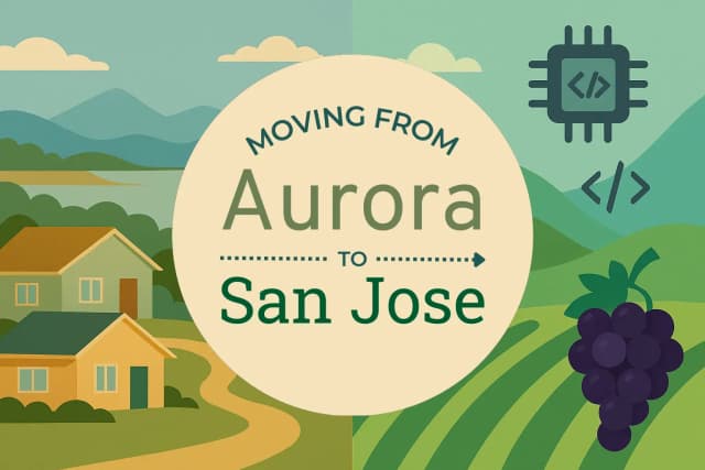 Moving from Aurora to San Jose
