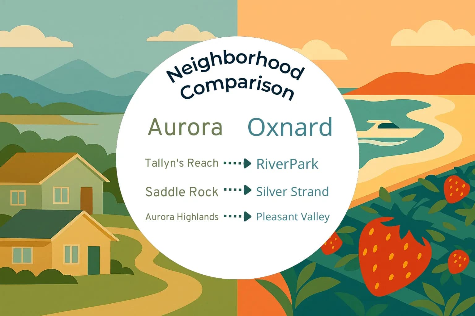 Aurora vs Oxnard Neighborhood Comparison