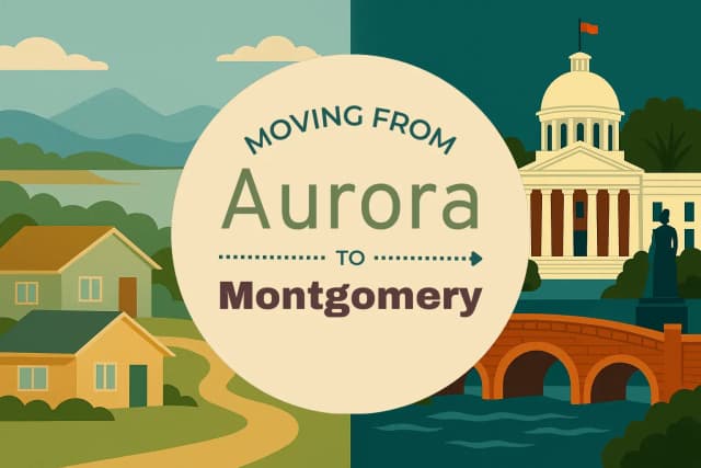 Moving from Aurora to Montgomery