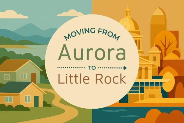 Moving from Aurora to Little Rock