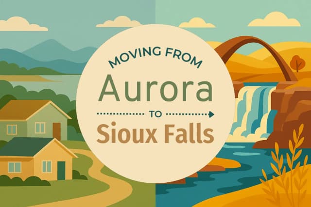 Moving from Aurora to Sioux Falls