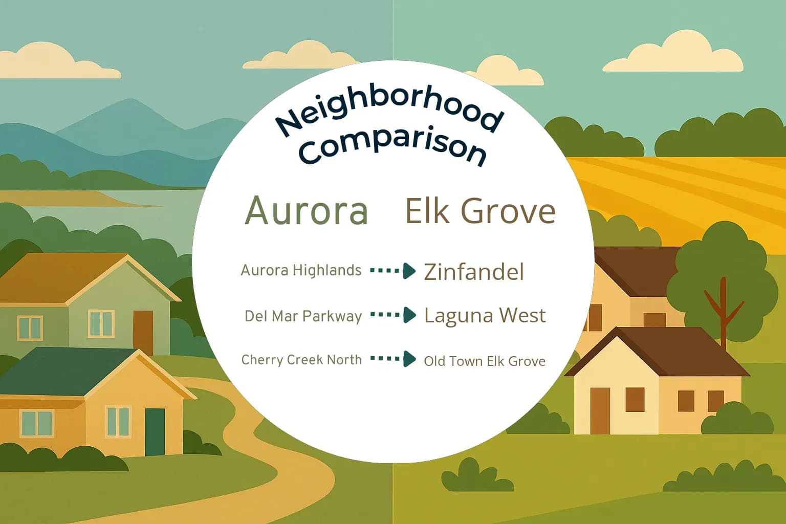 Aurora vs Elk Grove Neighborhood Comparison