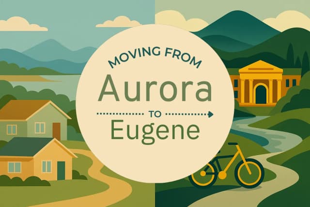 Moving from Aurora to Eugene