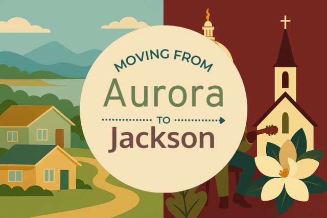 Moving from Aurora to Jackson