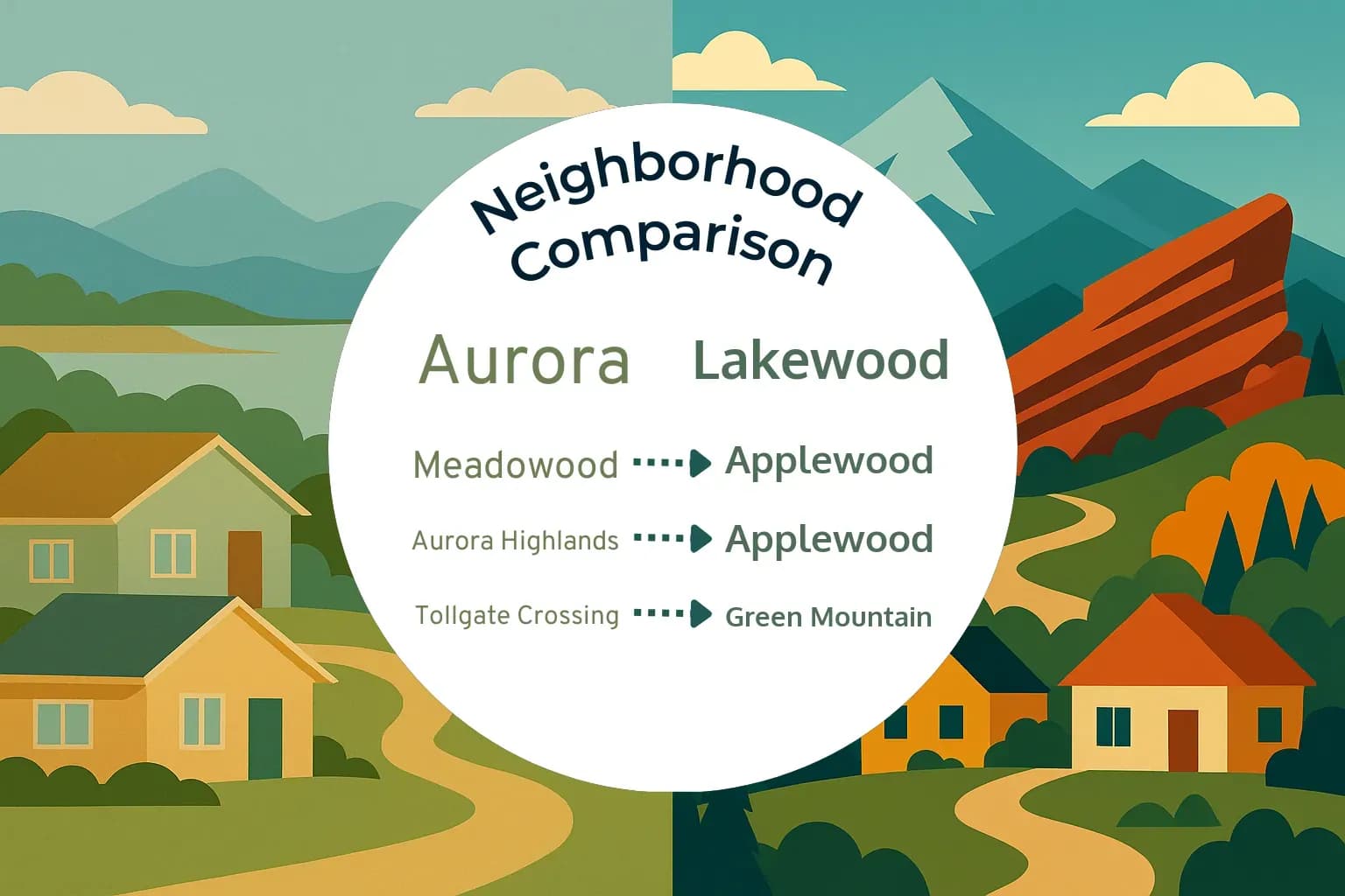 Aurora vs Lakewood Neighborhood Comparison