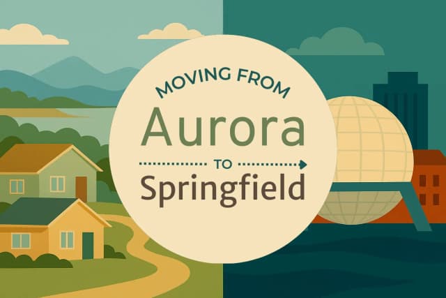 Moving from Aurora to Springfield