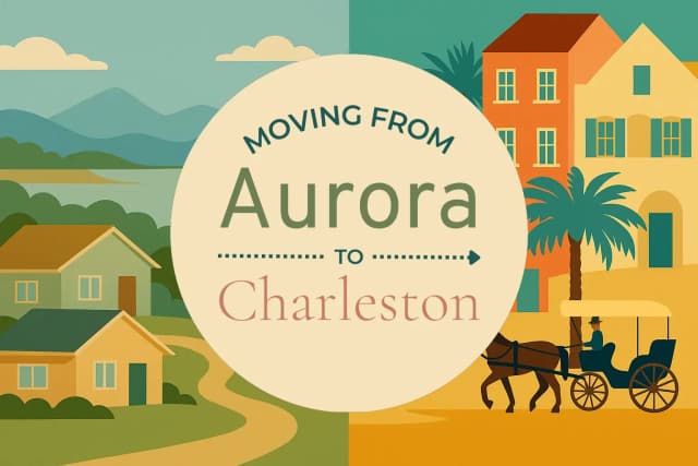 Moving from Aurora to Charleston
