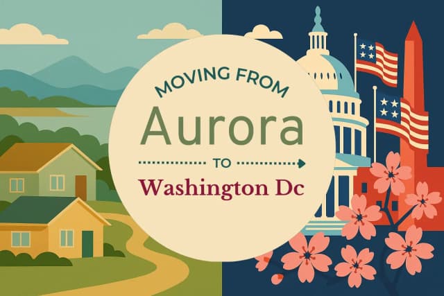 Moving from Aurora to Washington DC