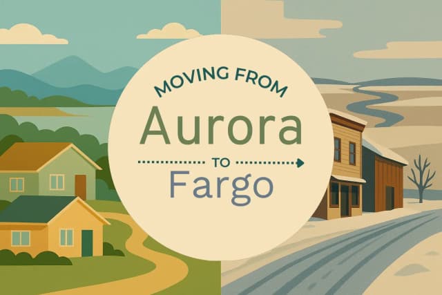 Moving from Aurora to Fargo