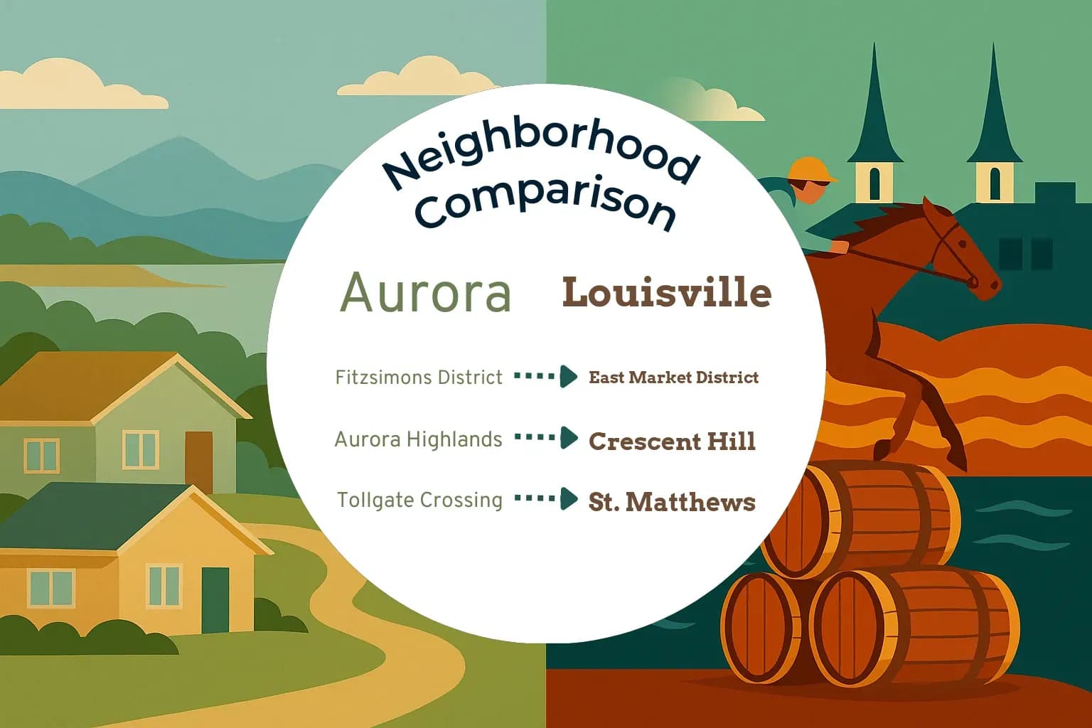 Aurora vs Louisville Neighborhood Comparison