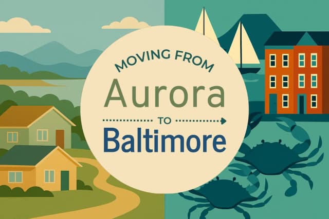 Moving from Aurora to Baltimore