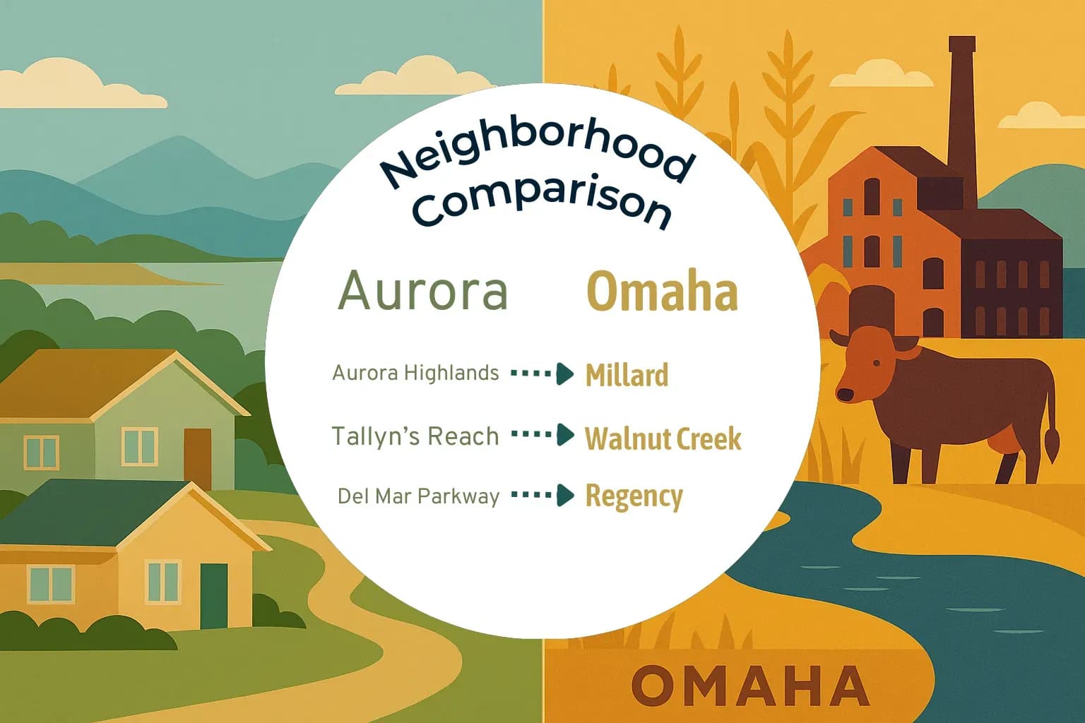 Aurora vs Omaha Neighborhood Comparison