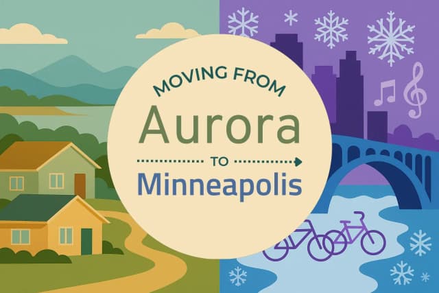 Moving from Aurora to Minneapolis
